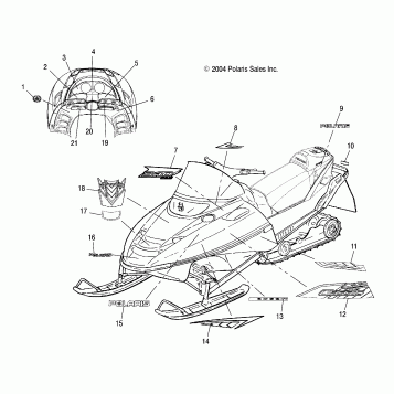 DECALS - S05ND3AS (4992629262A10)