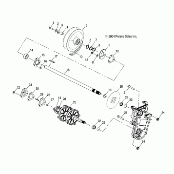 DRIVE TRAIN - S05ND3AS (4992629262B06)