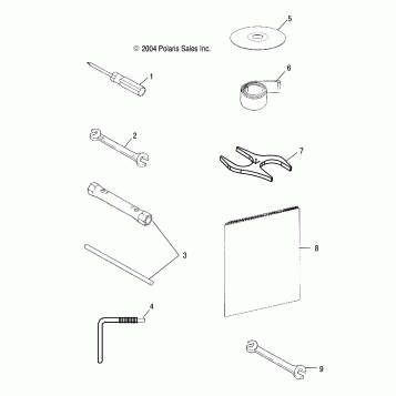 TOOL KIT - S05ND3AS (4992629262C12)