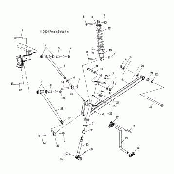 FRONT SUSPENSION - S05ND4BS (4992649264B01)