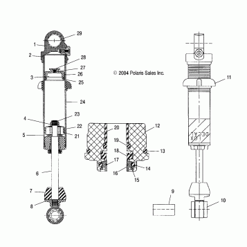 SHOCK (FRONT TRACK)(M-10) - S05ND4BS (4992649264C03)