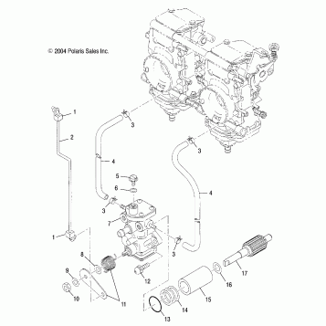 OIL PUMP - S05ND4BS (4992649264D01)