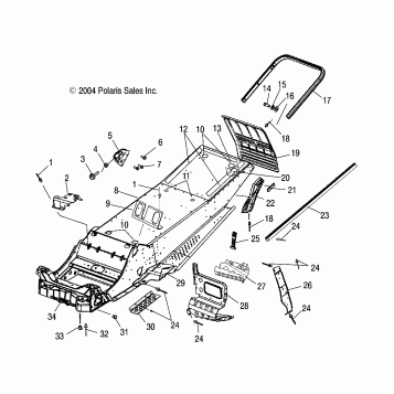 CHASSIS - S05ND5BS (4992669266A03)