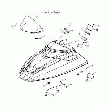 HOOD - S05ND5BS (4992669266A09)