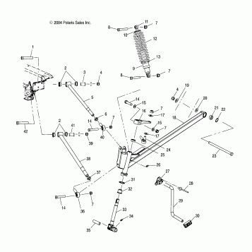 FRONT SUSPENSION - S05ND5BS (4992669266A13)