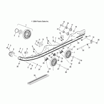 RAIL MOUNTING - S05ND5BS (4992669266B06)