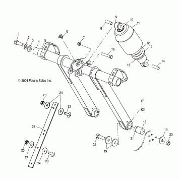FRONT TORQUE ARM - S05ND5BS (4992669266B08)