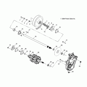 DRIVE TRAIN - S05ND5BS (4992669266C02)