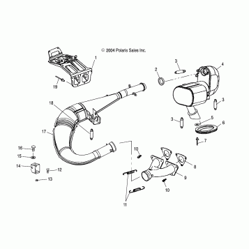 EXHAUST SYSTEM - S05ND5BS (4992669266C03)