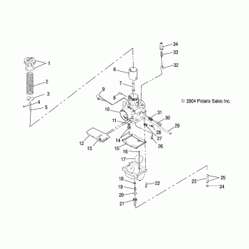 CARBURETOR - S05ND5BS (4992669266C09)