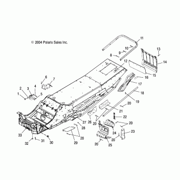 CHASSIS - S05ND6ES (4992689268A03)