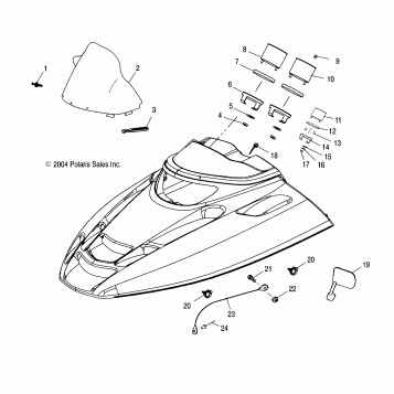 HOOD - S05ND6ES (4992689268A10)
