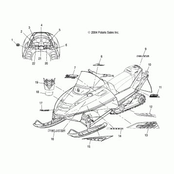 DECALS - S05ND6ES (4992689268A12)