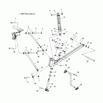 FRONT SUSPENSION - S05ND6ES (4992689268B01)