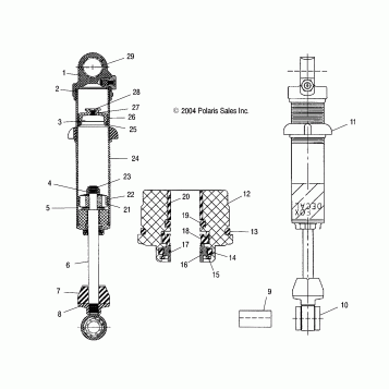 SHOCK (FRONT TRACK)(M-10) - S05ND6ES (4992689268C05)