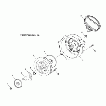 RECOIL STARTER - S05ND6ES (4992689268D02)