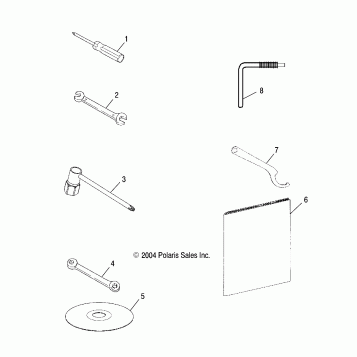 TOOL KIT - S05ND6ES (4992689268D04)