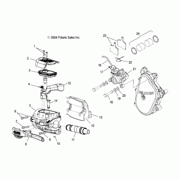 BRAKE - S05NP5BS/A/B/S05NE5BS/A (4992729272B05)