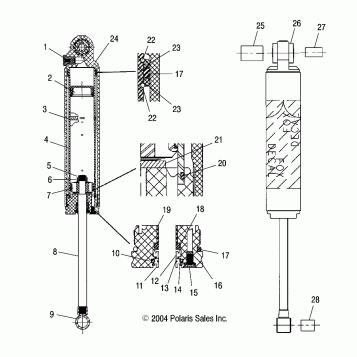 SHOCK (REAR TRACK)(EDGE) - S05NP5BS/A/B (4992729272C02)