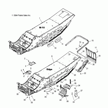 CHASSIS - S05NP5CS/A/B/NP6ES/A/B/NE5CS/NE6ES/NA6ES/EE (4992749274A03)