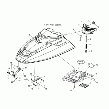 HOOD - S05NP5CS/A/B/NP6ES/A/B/NE5CS/NE6ES/NA6ES/EE (4992749274A10)