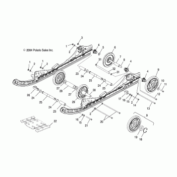 REAR SUSPENSION (M-10) - S05NE5CS/NE6ES (4992749274C02)