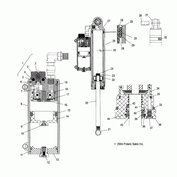 SHOCK (REAR TRACK)(EDGE) - S05NP5CS/A/B/NP6ES/A/B/NA6ES/EE (4992749274C07)