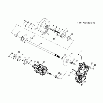 DRIVE TRAIN - S05NP5CS/A/B/NP6ES/A/B/NE5CS/NE6ES/NA6ES/EE (4992749274D05)