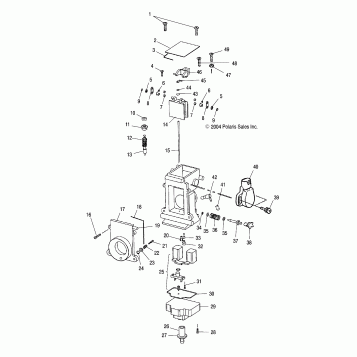 CARBURETOR - S05NP5CS/A/B/NP6ES/A/B/NE5CS/NE6ES/NA6ES/EE (4992749274D11)