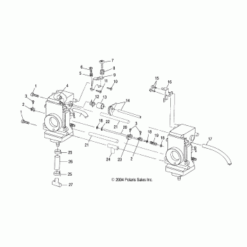 CARBURETOR - S05NP5CS/A/B/NP6ES/A/B/NE5CS/NE6ES/NA6ES/EE (4992749274D13)