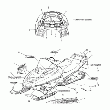 DECALS - S05NJ5BS/A (4992769276A13)