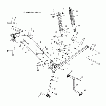 FRONT SUSPENSION - S05NJ5BS/A (4992769276B01)