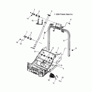 STEERING-HANDLEBAR - S05NJ5BS/A (4992769276B06)