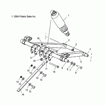 FRONT TORQUE ARM - S05NJ5BS/A (4992769276B10)
