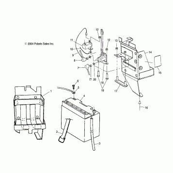 BATTERY BOX - S05NJ5BS/A (4992769276B14)