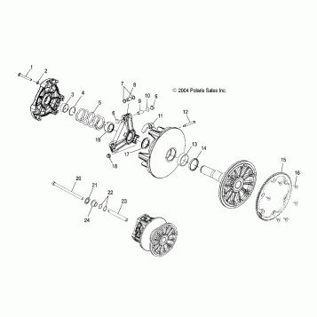 DRIVE CLUTCH - S05NJ5BS/A (4992769276C01)