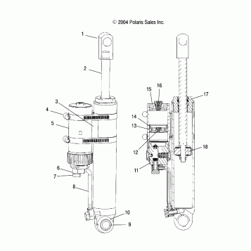 SHOCK (REAR TRACK) - S05NJ5BS/A (4992769276C04)