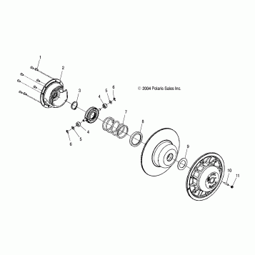 DRIVEN CLUTCH - S05NJ5BS/A (4992769276C05)