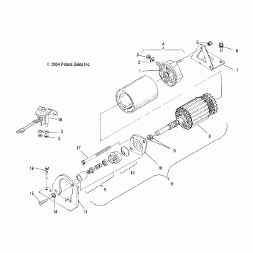 STARTING MOTOR - S05NJ5BS/A (4992769276D03)