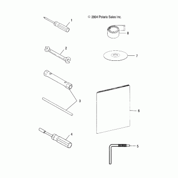 TOOL KIT - S05NJ5BS/A (4992769276D05)