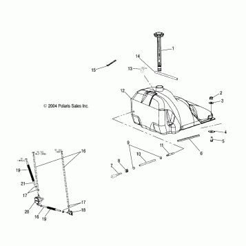 GAS TANK - S05NK6ES/A-S05NK7CS/A-S05NL7CS/A-S05NK8CS/A-S05NL8CS/A-S05NM8CS/A (4992789278A06)