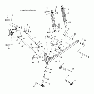FRONT SUSPENSION - S05NK6ES/A-S05NK7CS/A-S05NL7CS/A-S05NK8CS/A-S05NL8CS/A-S05NM8CS/A (4992789278B03)