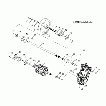 DRIVE TRAIN - S05NK6ES/A-S05NK7CS/A-S05NL7CS/A-S05NK8CS/A-S05NL8CS/A-S05NM8CS/A (4992789278B14)
