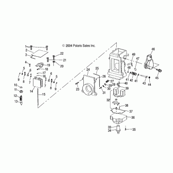 CARBURETOR (600) - S05NK6ES/A (4992789278C14)