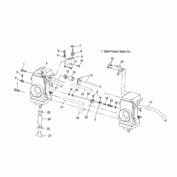 CARBURETOR (600) - S05NK6ES/A (4992789278D01)