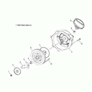 RECOIL STARTER (600) - S05NK6ES/A (4992789278D04)
