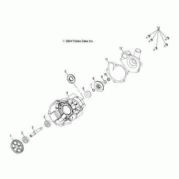 WATER PUMP (700/800) - S05NK7CS/A-S05NL7CS/A-S05NK8CS/A-S05NL8CS/A-S05NM8CS/A (4992789278D07)