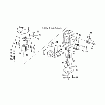 CARBURETOR (700/800) - S05NK7CS/A-S05NL7CS/A-S05NK8CS/A-S05NL8CS/A-S05NM8CS/A (4992789278D09)