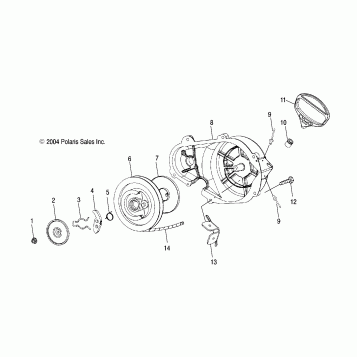 RECOIL STARTER (700/800) - S05NK7CS/A-S05NL7CS/A-S05NK8CS/A-S05NL8CS/A-S05NM8CS/A (4992789278D13)