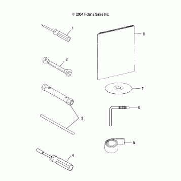TOOL KIT - S05NK6ES/A-S05NK7CS/A-S05NL7CS/A-S05NK8CS/A-S05NL8CS/A-S05NM8CS/A (4992789278E02)